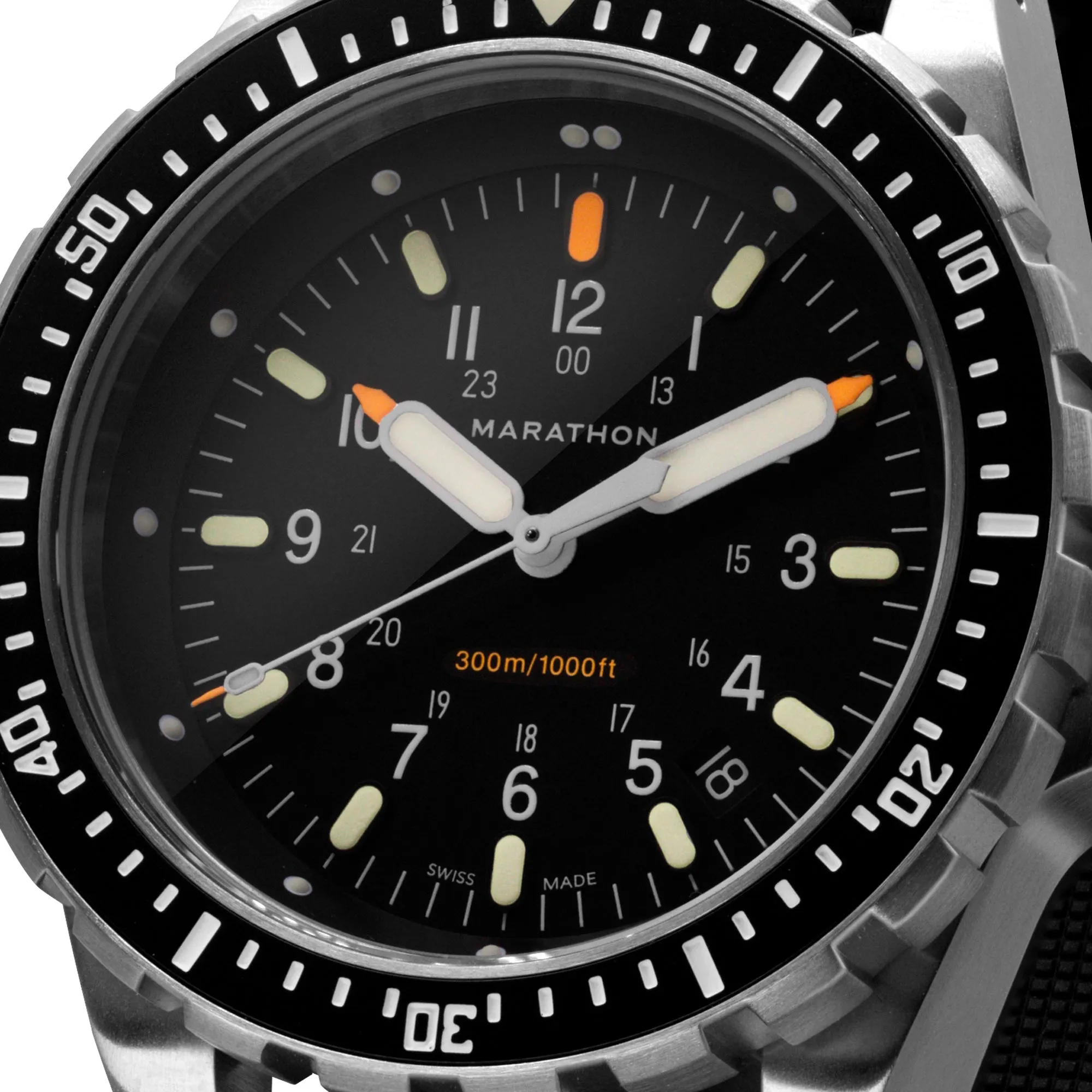 JUMBO DIVER'S QUARTZ (JSAR) WITH STAINLESS STEEL BRACELET - 46MM